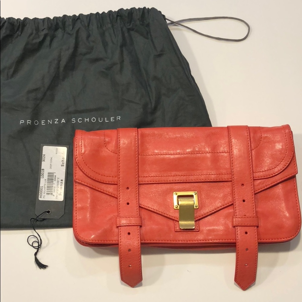 100% Authentic Proenza Schouler Clutch